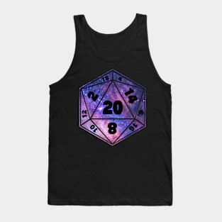 Dungeons & Dragons Galaxy D20 Dice Tank Top